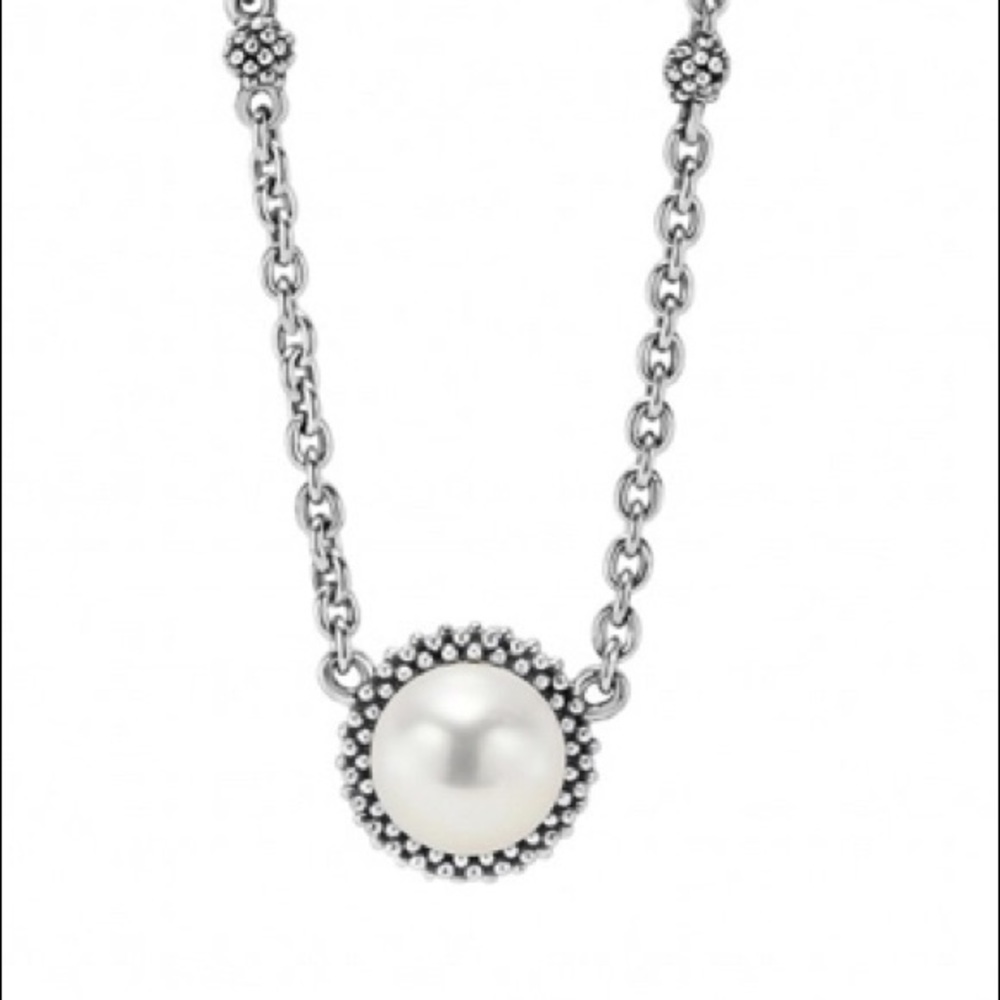 Lagos Mother of Pearl & Sterling Silver necklace